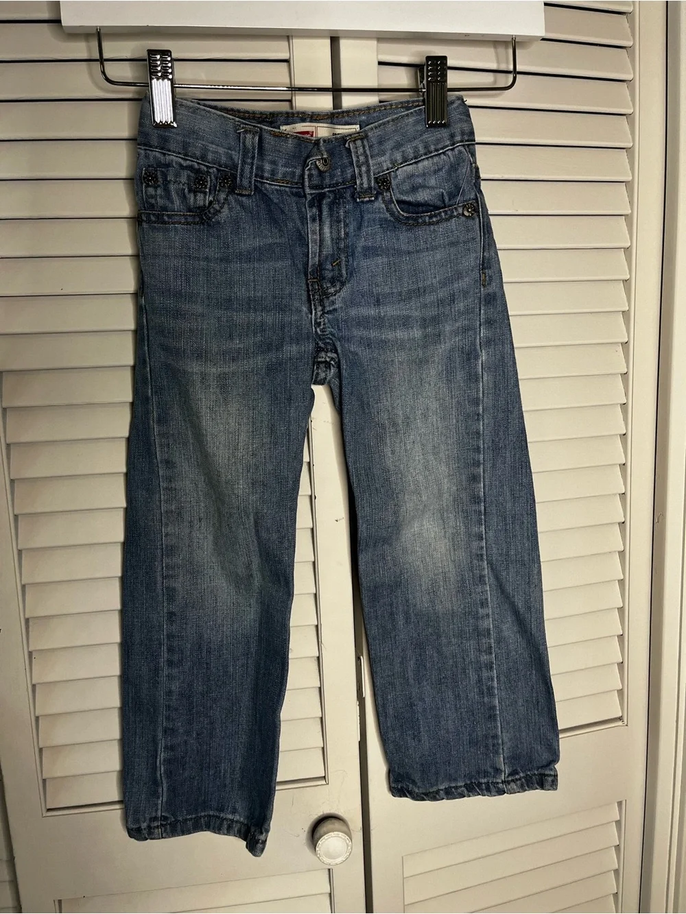 Levi's boys Light Blue Straight-Leg Jeans